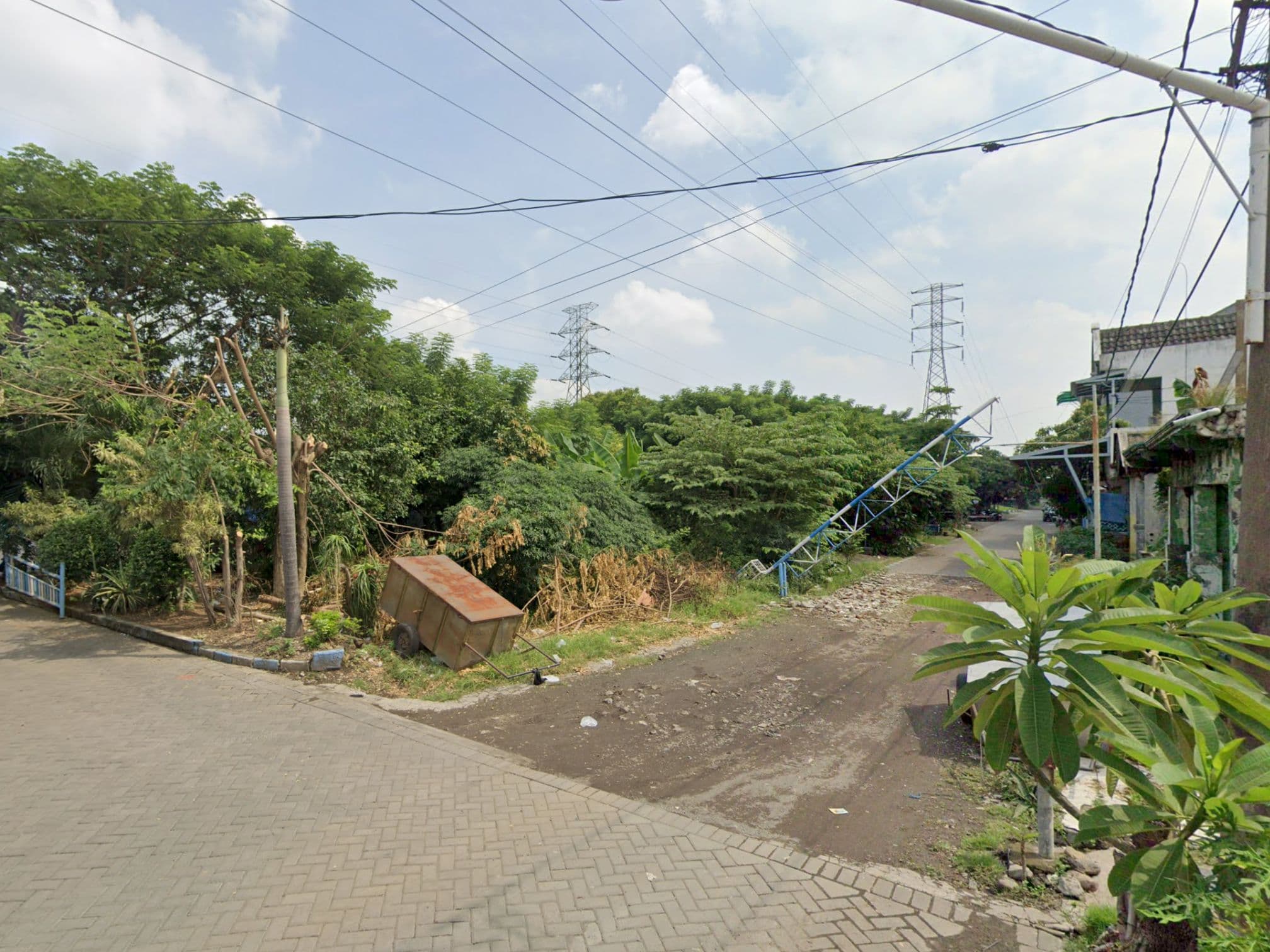 Kondisi lahan UMKM 34 sebelum dibangun