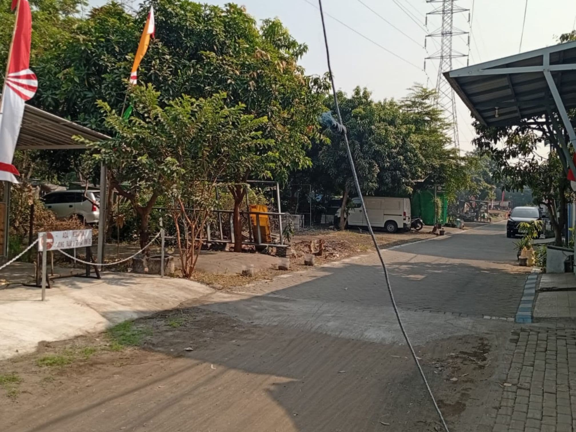 Lahan fasum di depan Blok B11 yang masih kosong dan belum dimanfaatkan secara optimal, menjadi fokus usulan pemanfaatan warga